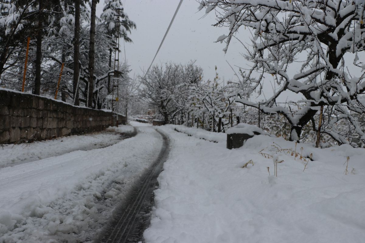 Kayseri\'de Kar Yağışı