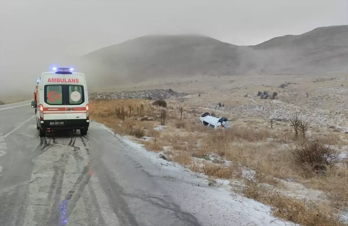 Doğanşehir\'de İki Trafik Kazası: 2 Yaralı