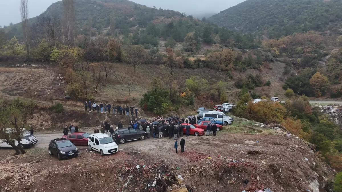 Erbaa\'da Taş Ocağına Tepki