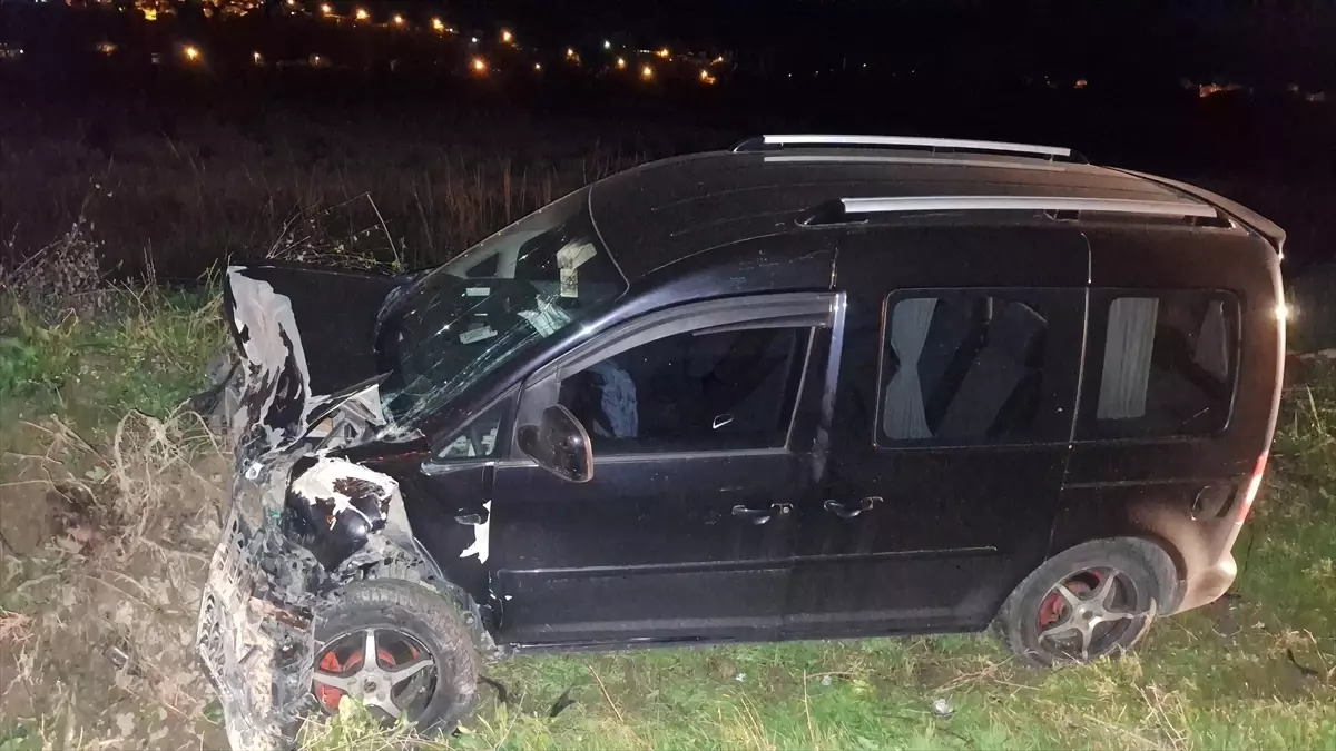 Bafra\'da Zincirleme Kaza: 2 Yaralı