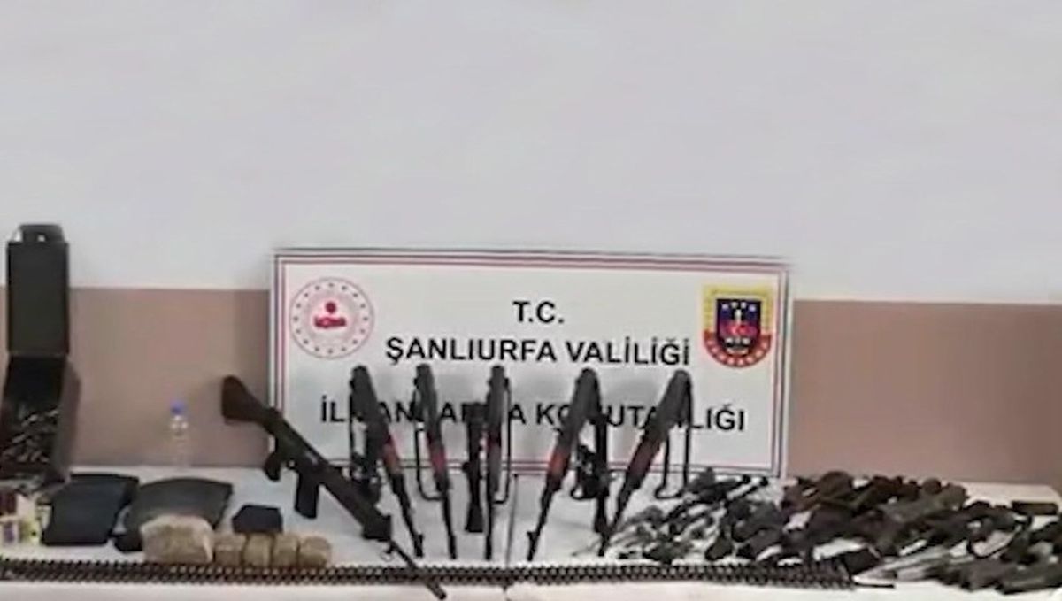 Şanlıurfa\'da Silah Kaçakçılığı Operasyonu