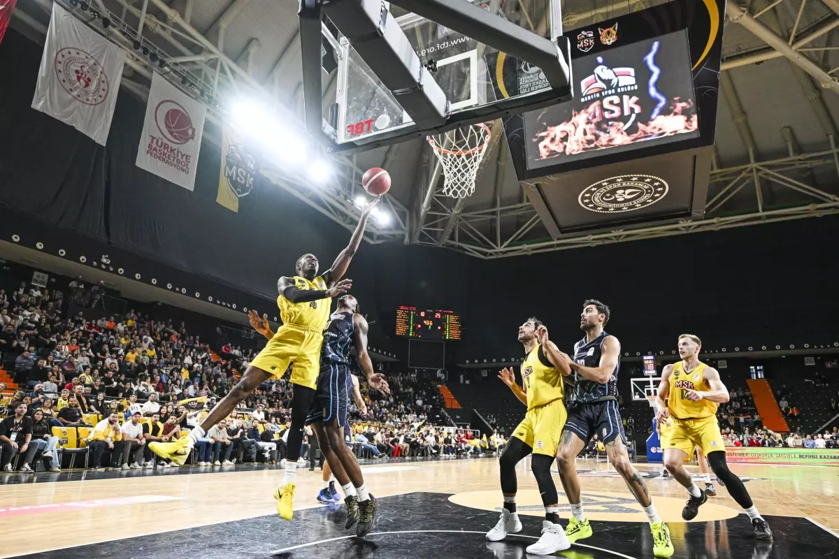 Türk Telekom\'dan Mersin Spor\'a Farklı Galibiyet