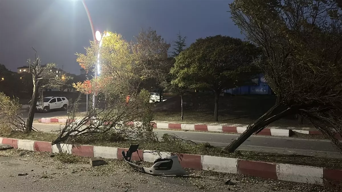 Van\'da takla atarak devrilen otomobildeki 3 kişi yaralandı