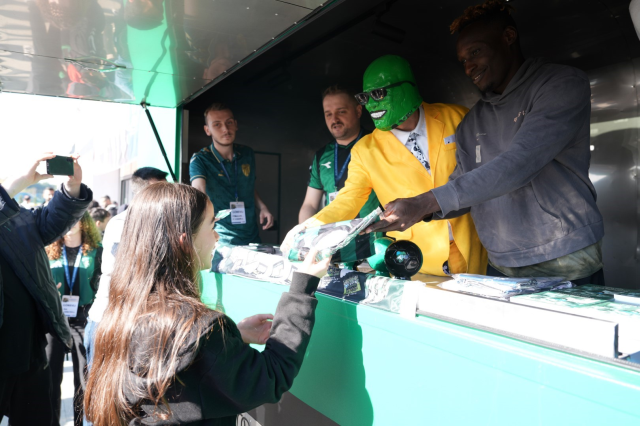Galatasaray'a da gol atan Agyei'ye sevgi seli