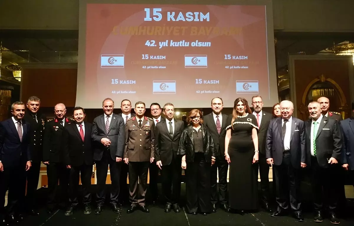 KKTC\'nin kuruluşunun 42. yıl dönümü dolayısıyla İstanbul\'da Cumhuriyet resepsiyonu verildi