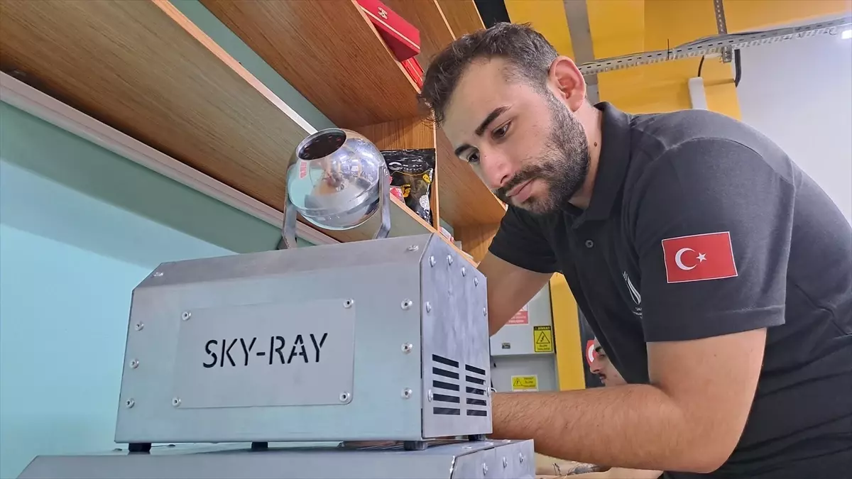 SUBÜ\'den Lazer Tabanlı Uydu Parazit Sistemi