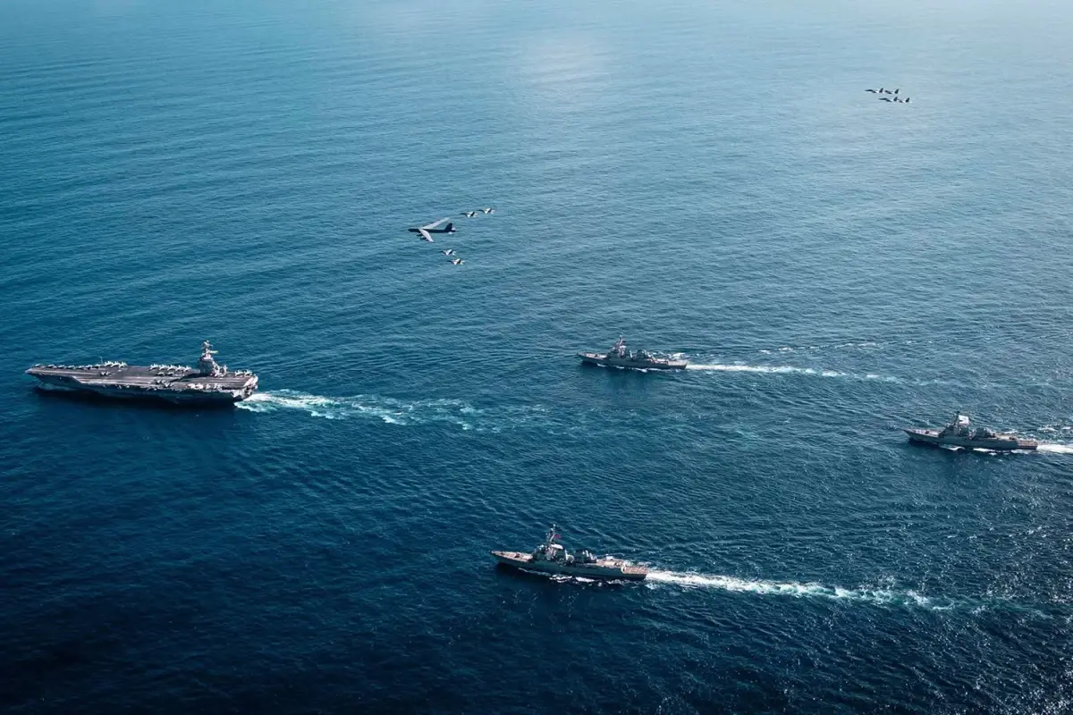 ABD\'nin en gelişmiş uçak gemisi Karayip Denizi\'ne ulaştı