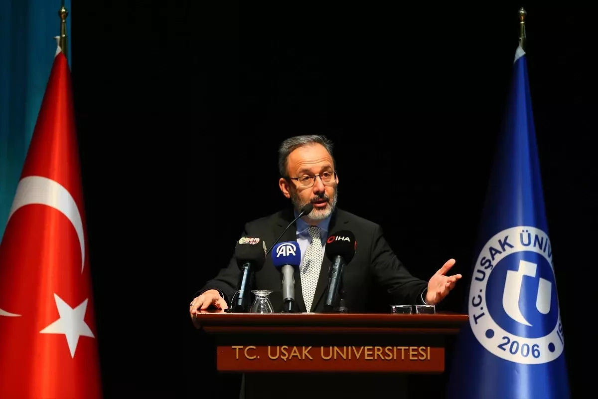 AK Parti İzmir Milletvekili Kasapoğlu, Uşak\'ta akademik yıl açılışında konuştu Açıklaması