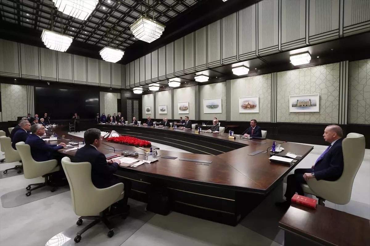 Cumhurbaşkanlığı Kabinesi toplandı