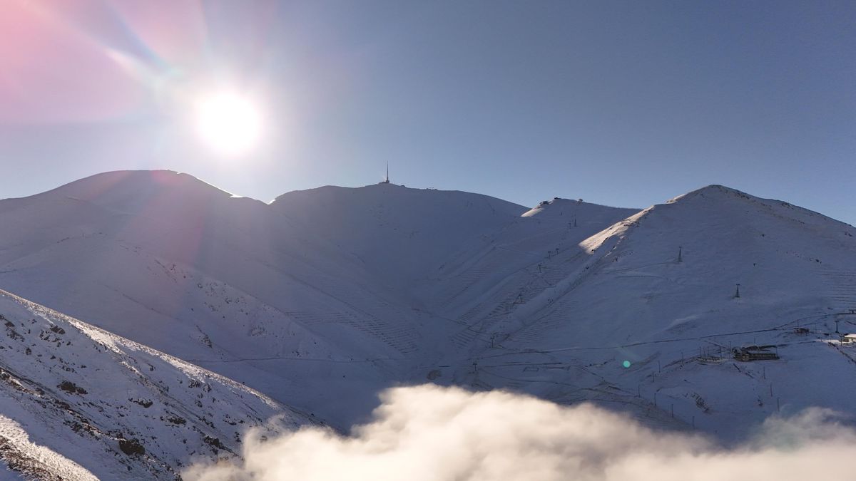 Erzurum\'da Bulutların Eşsiz Manzarası