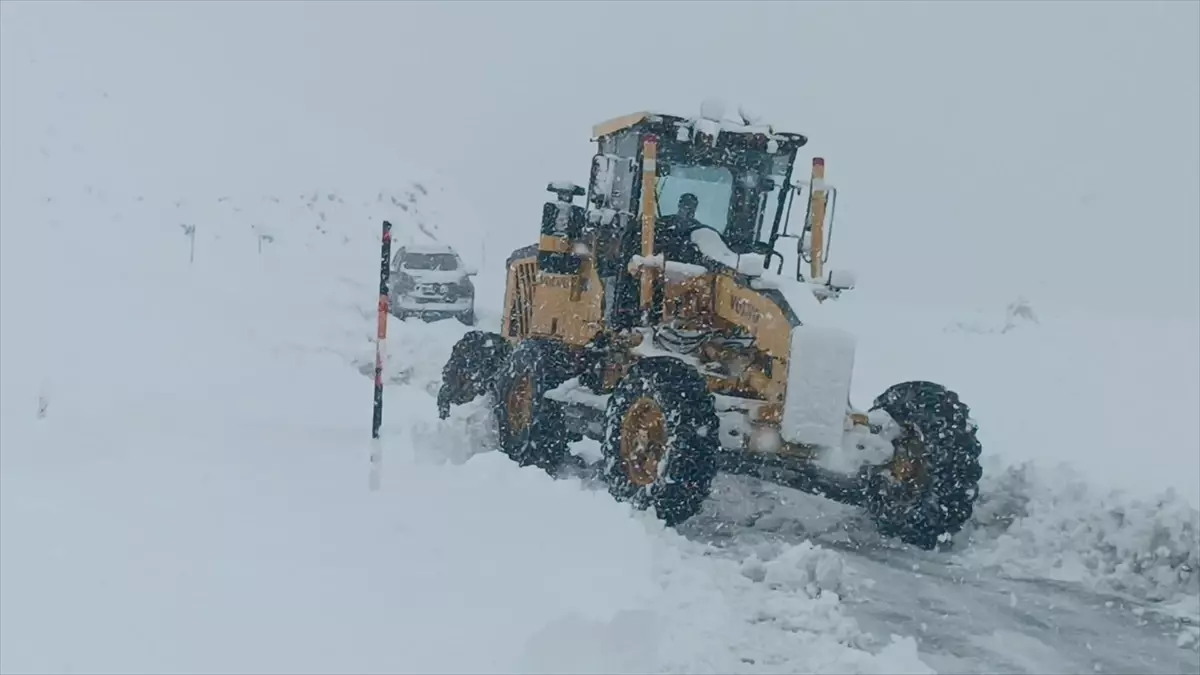 Hakkari ve Muş\'ta Kar Yolları Açıldı