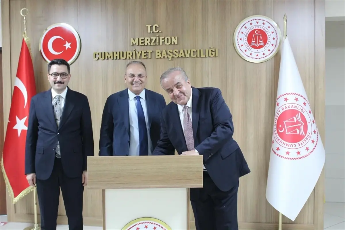 HSK ve Yargıtay Üyeleri Merzifon\'da