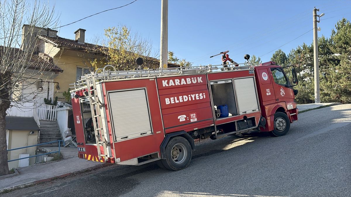 Karabük\'te Ein Yangın Çıktı