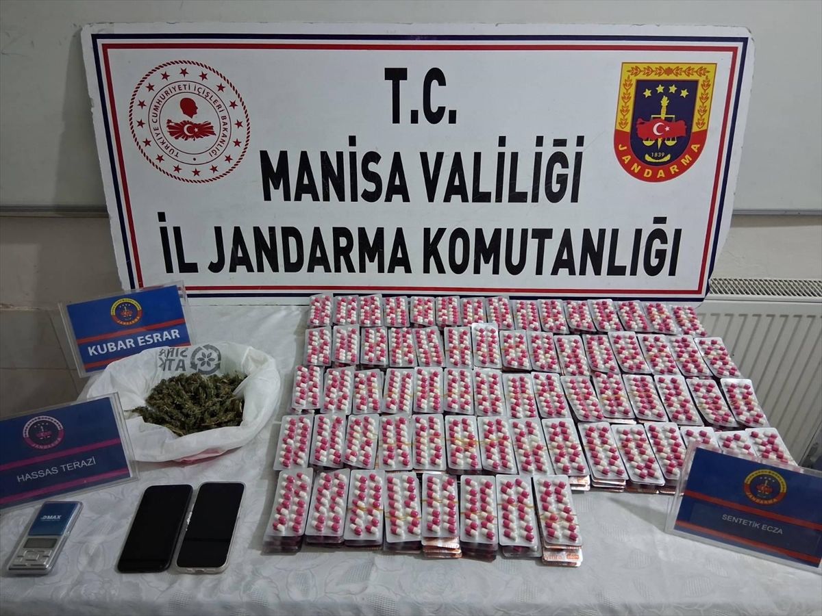 Salihli\'de Uyuşturucu Operasyonu: 2 Tutuklama