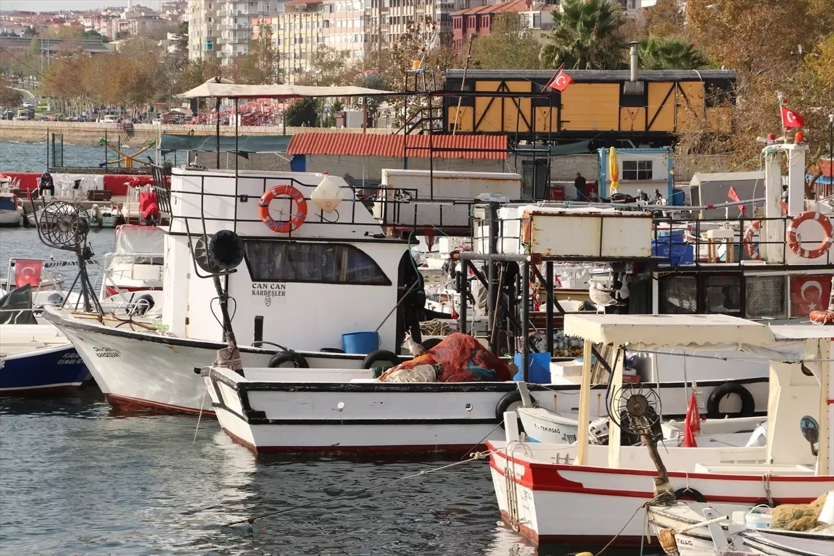 Lodos Nedeniyle Balıkçılar Ava Çıkamadı