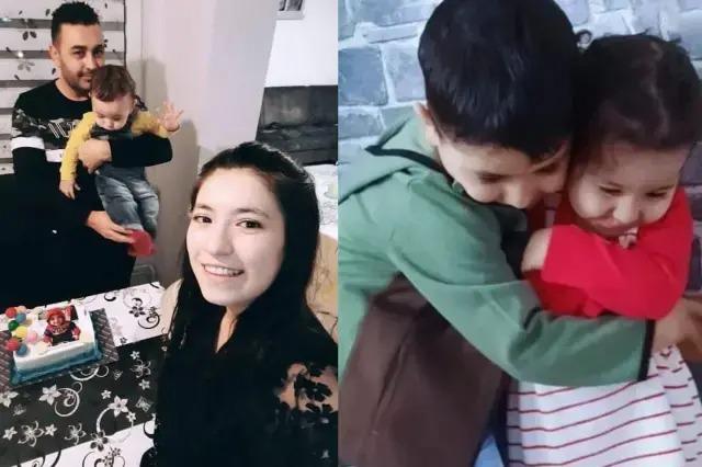 Zehirlenerek ölen anne ve 2 çocuğunun yan yana defnedildiği mezarlar görenlerin için sızlattı