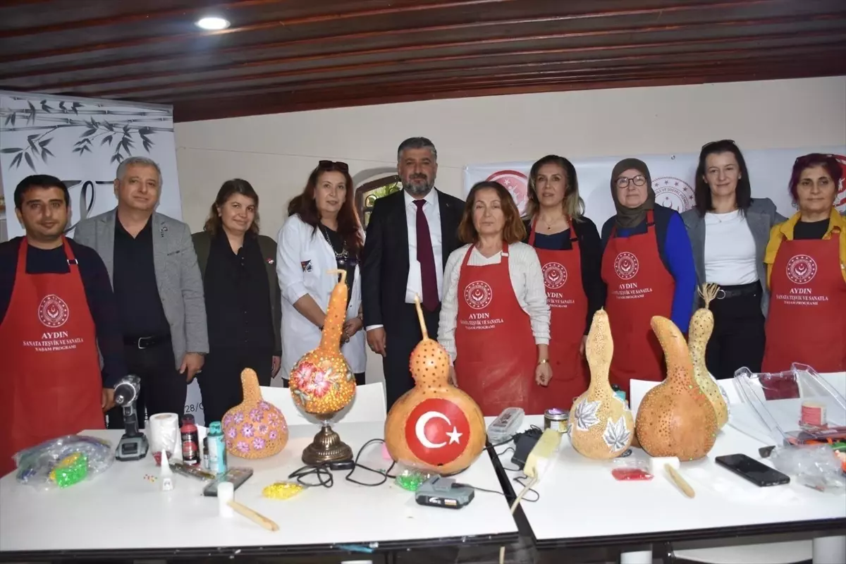 Aydın\'da şehit yakınları ve gaziler için sanat kursu açıldı