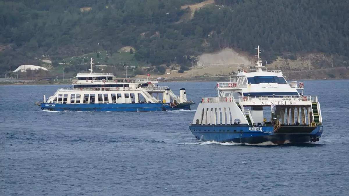 Fırtına Feribot Seferlerini İptal Etti