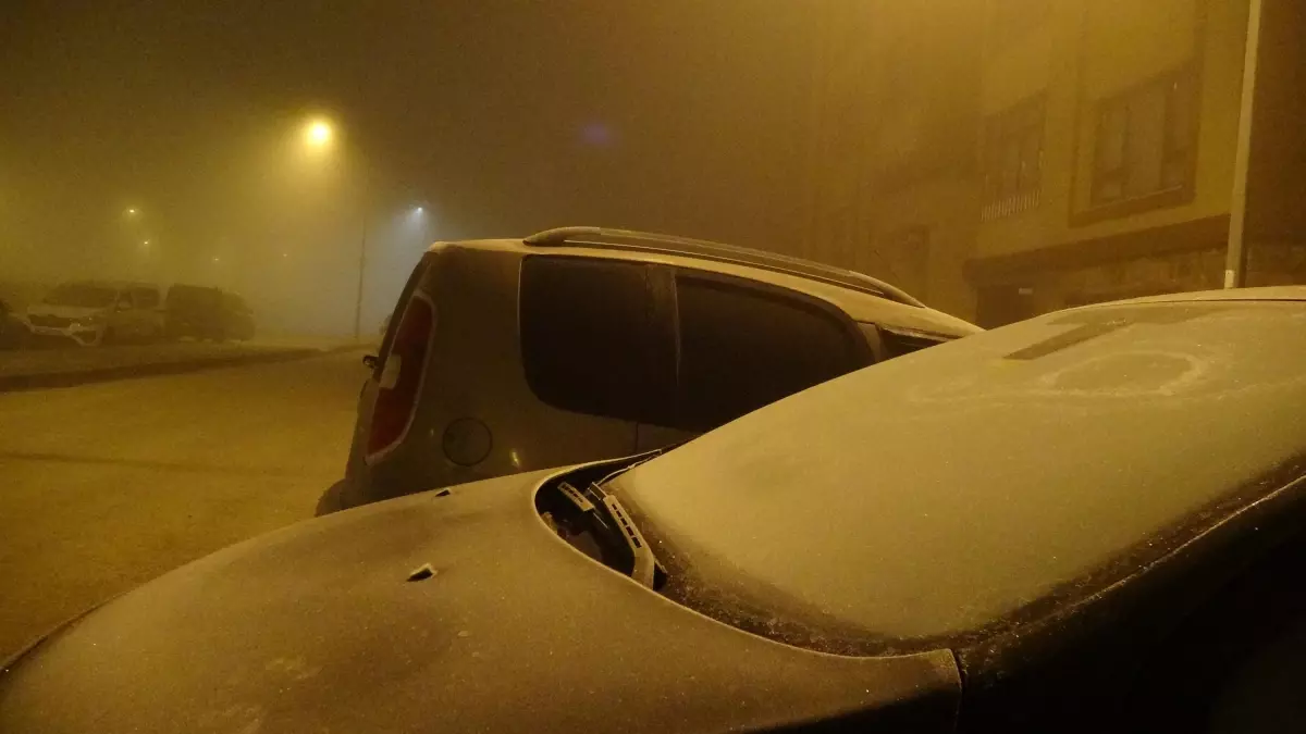 Erzurum ve Kars\'ta Yoğun Sis ve Kazalar