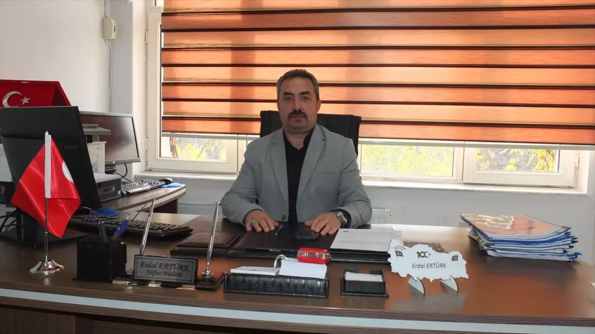 Keban Nüfus Müdürü Ertürk Görevine Başladı