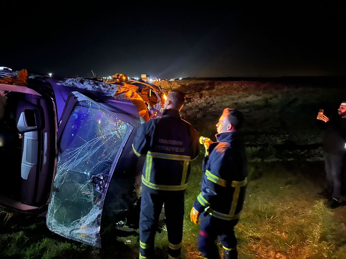 Nusaybin\'de Trafik Kazası: 4 Yaralı