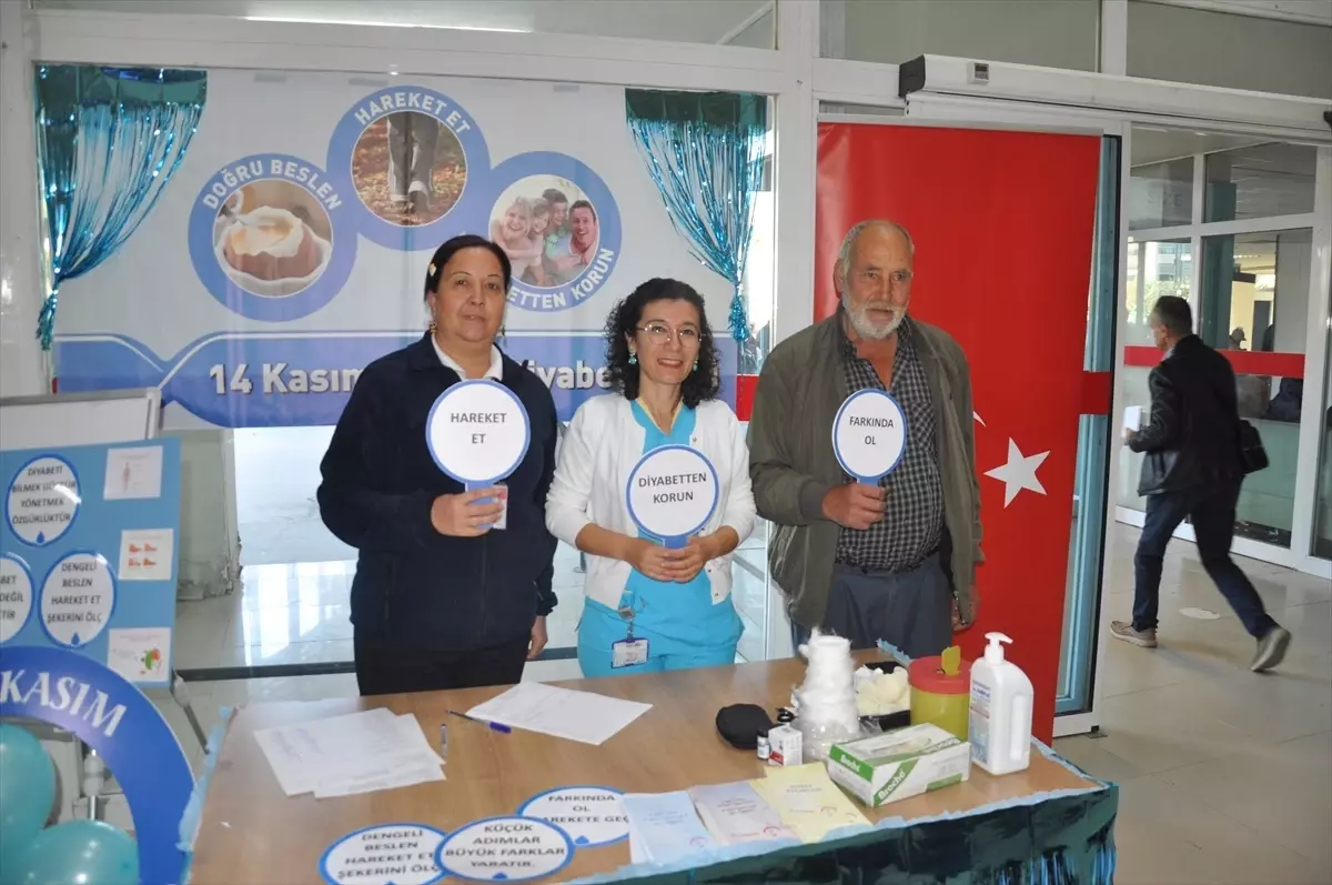 Diyabet Günü\'nde Kan Şekeri Ölçümü