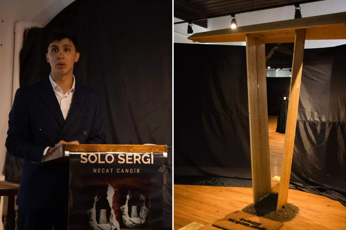 Batmanlı genç ressam Necat Cangir\'den ilk solo sergi