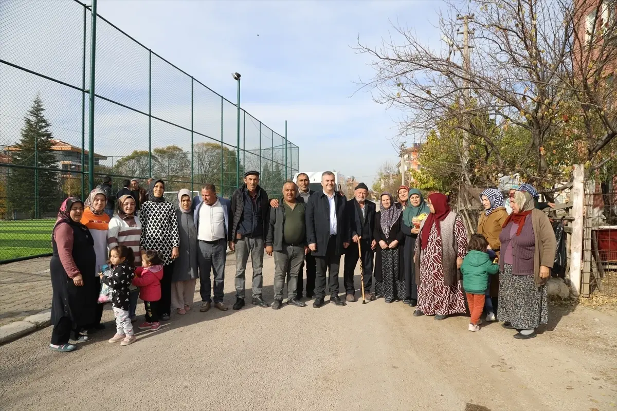 Demirbaş, Çubuk\'ta Mahalle Ziyareti Gerçekleştirdi