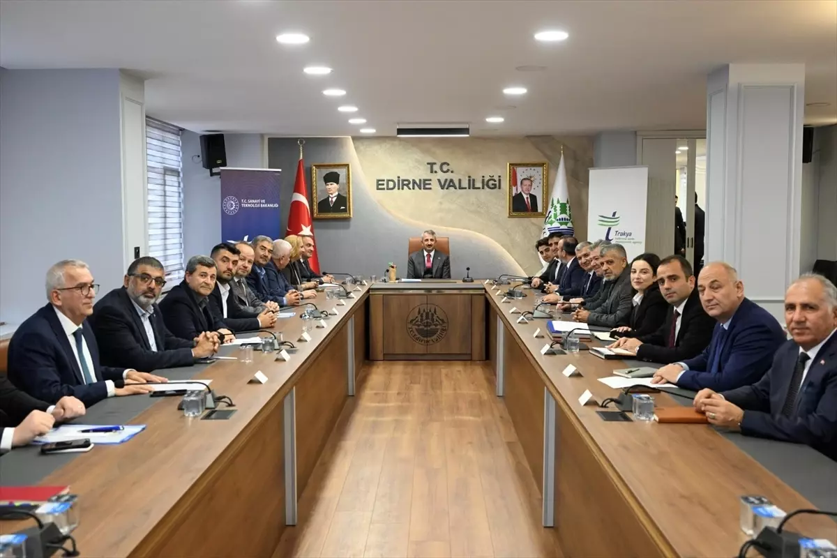 Edirne\'de Kalkınma Toplantısı