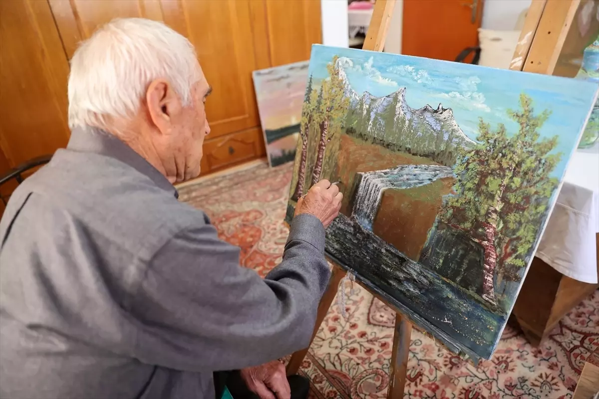 Emekli Pilotun Resim Tutkusu