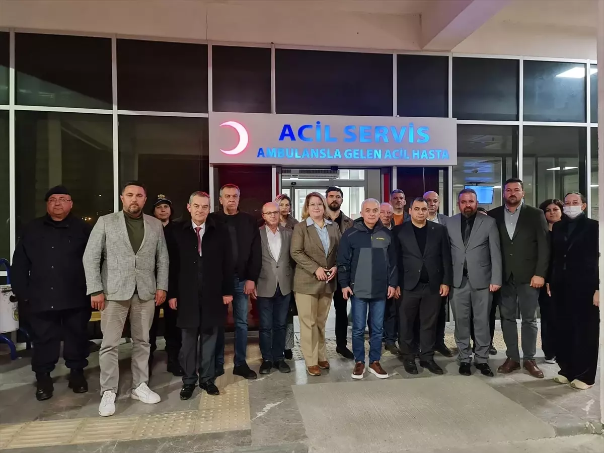 Vali Turan Vize Hastanesi\'nde İncelemede Bulundu