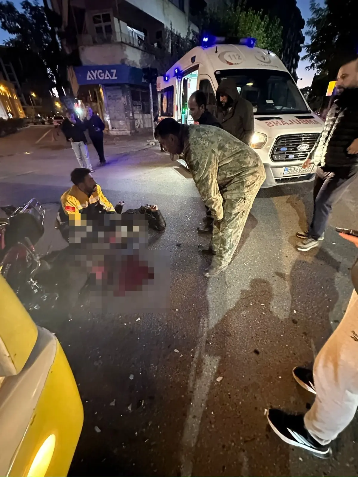 Siirt\'te Kaza: Motosiklet Sürücüsü Öldü