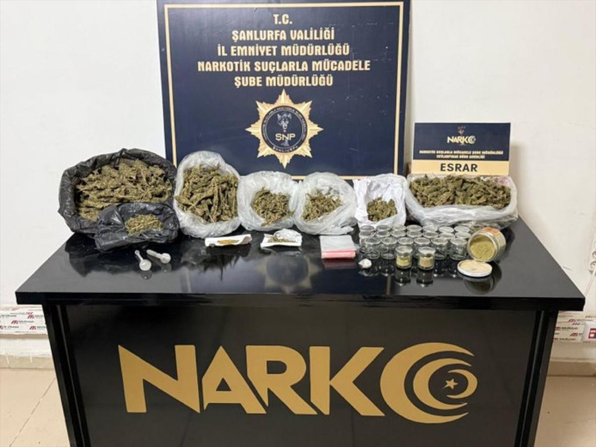 Ceylanpınar\'da Uyuşturucu Operasyonu: 1 Gözaltı