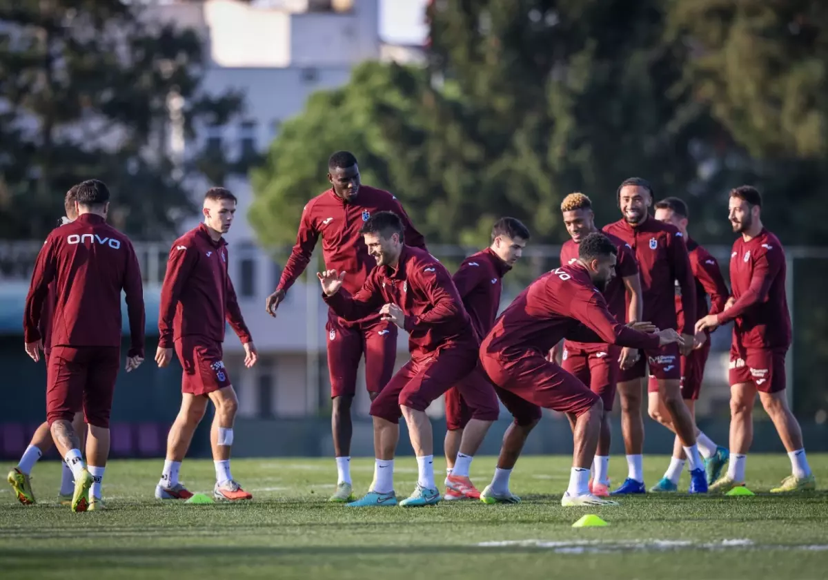 Trabzonspor Rams Başakşehir Maçına Hazırlanıyor