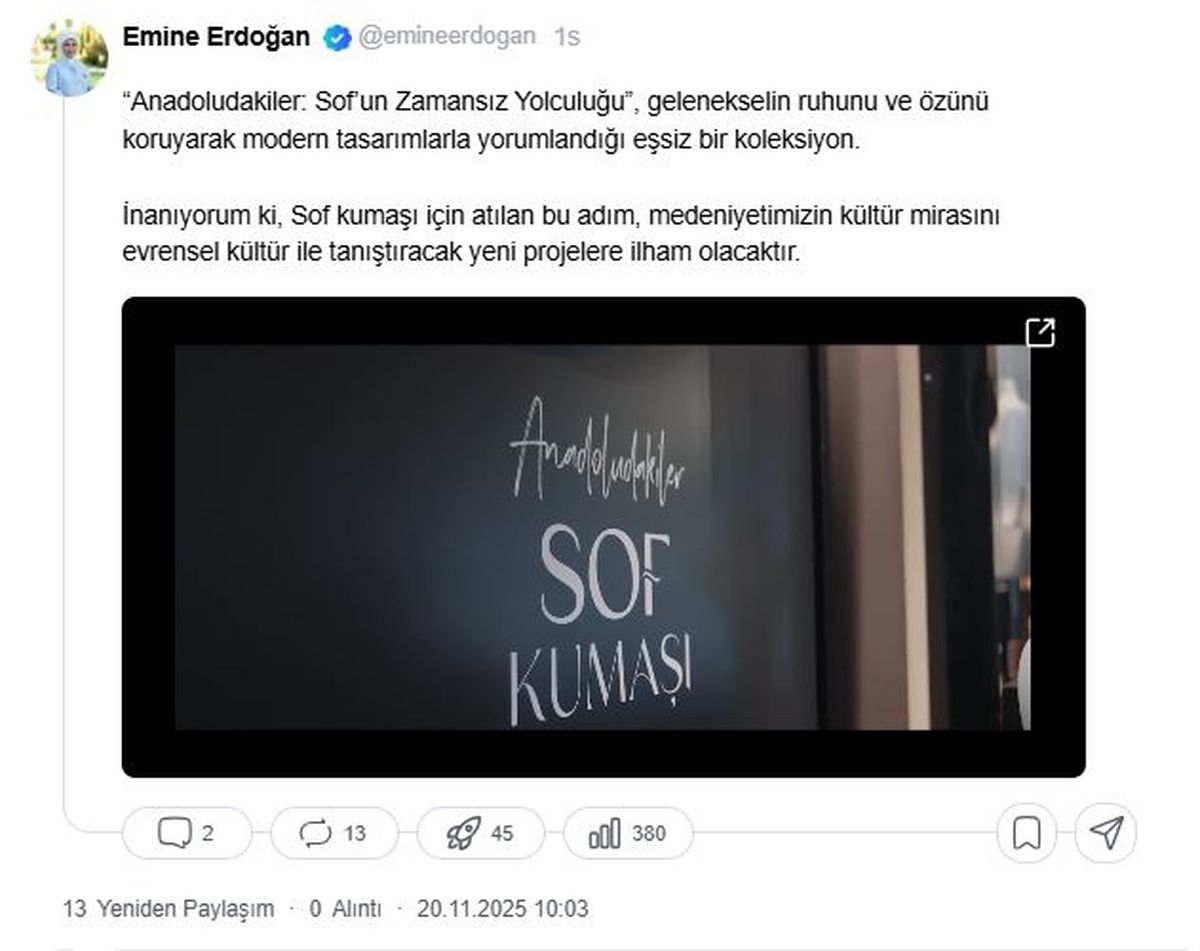 Emine Erdoğan\'dan \'sergi\' paylaşımı: Eşsiz bir koleksiyon