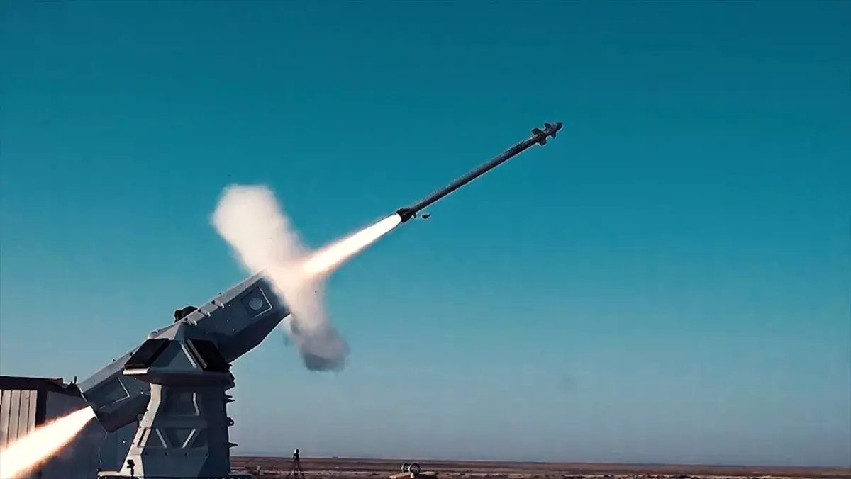 LEVENT Savunma Sistemi İlk Hedefi Vurdu