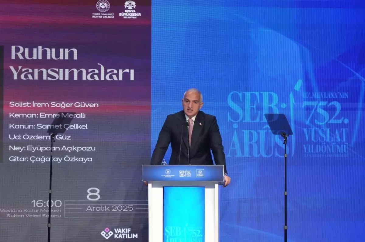 Mevlana\'nın Vuslat Yıldönümü Anma Etkinlikleri