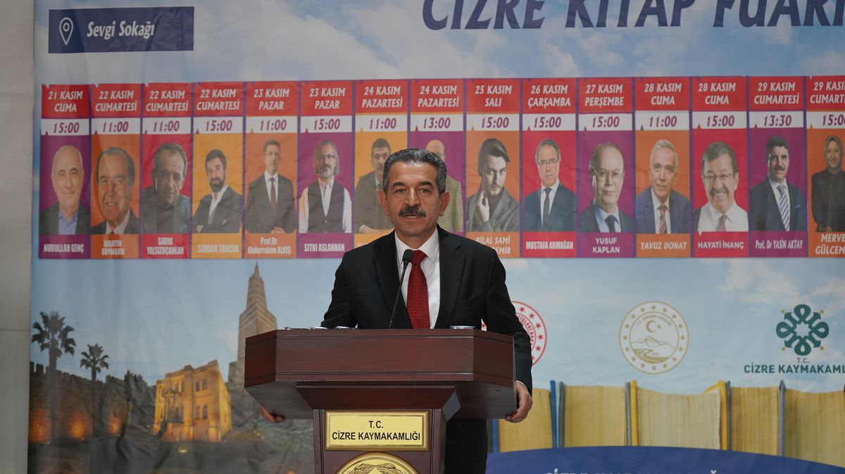Cizre\'de İlk Kitap Fuarı Açıldı