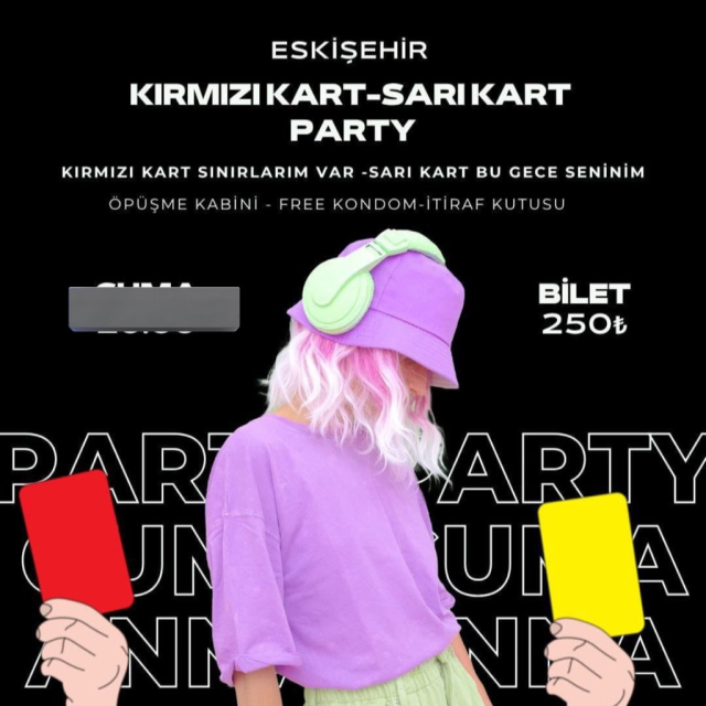 Eskişehir'i karıştıran parti! Yeri belli değil, 'Öpüşme kabini' detayı bomba