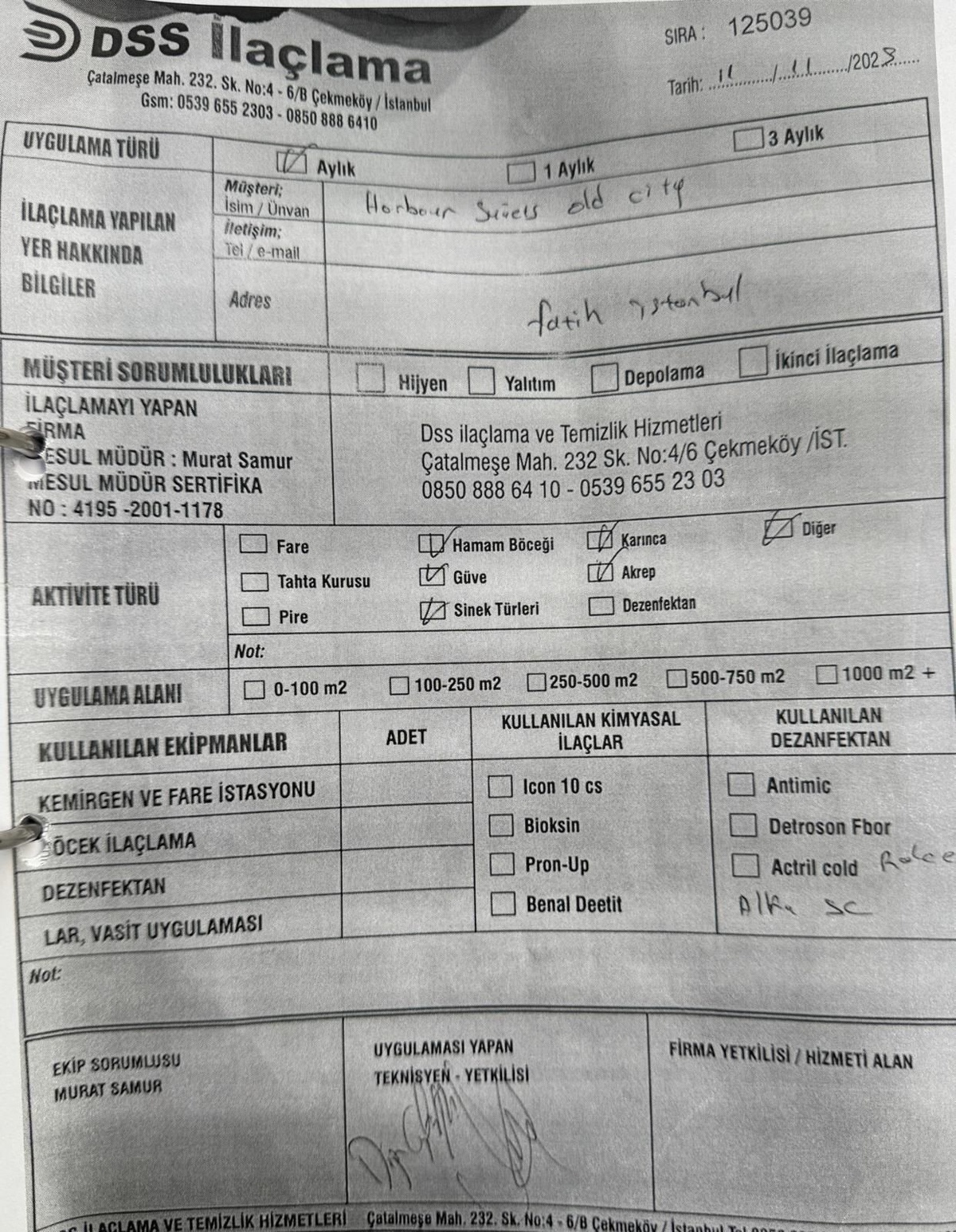 Böcek Ailesinin Ölümü: İlaçlama Belgesi Ortaya Çıktı