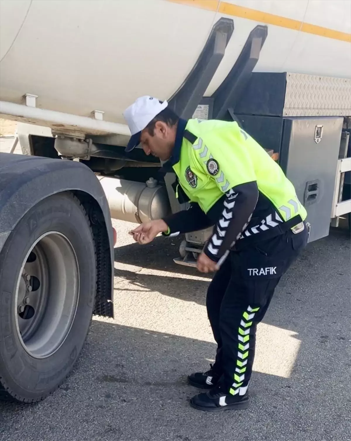 Kırşehir\'de Kış Lastiği Denetimi