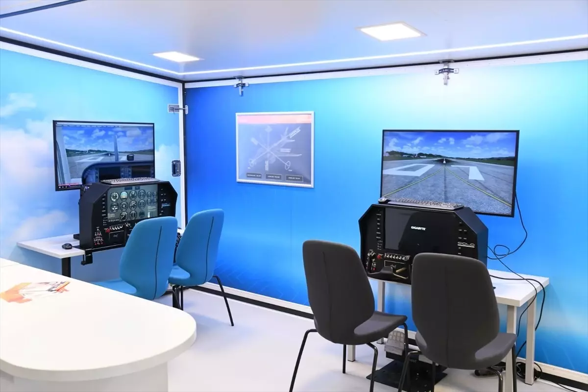 Malatya\'da Uçuş Simülasyonu Eğitimi