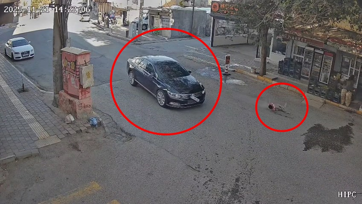 Çocuğa Otomobil Çarptı: Kazanın Anı Kamerada