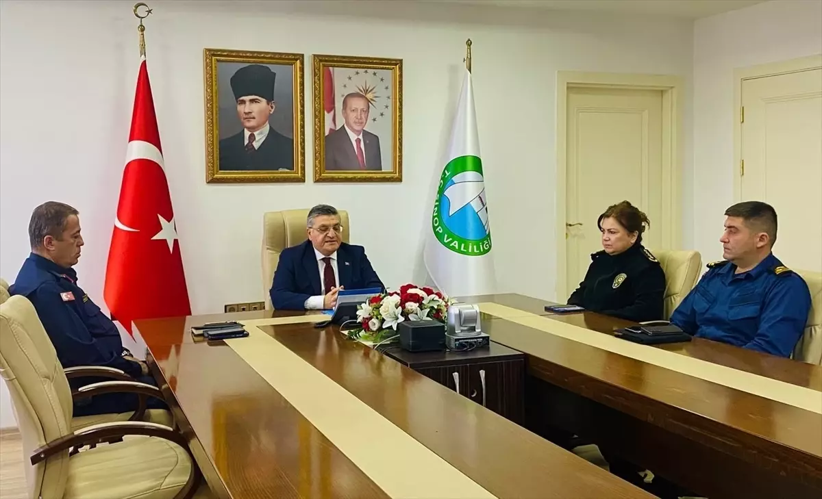 Sinop\'ta Güvenlik Toplantısı Yapıldı