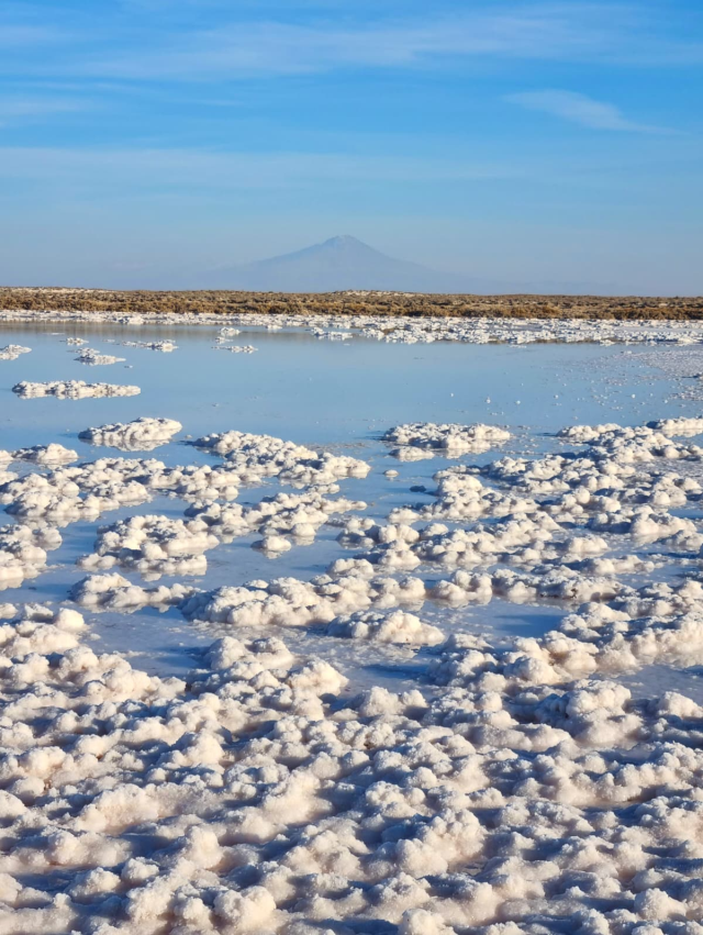 Sular çekildi, Tuz Gölü fotoğrafçıların yeni gözdesi oldu