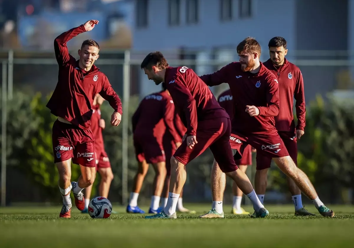 Trabzonspor Başakşehir Maçına Hazırlanıyor