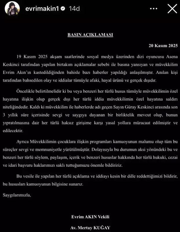 Yönetmen Şahin Yiğit, Evrim Akın'a ateş püskürdü: Hakkımı helal etmeyeceğim
