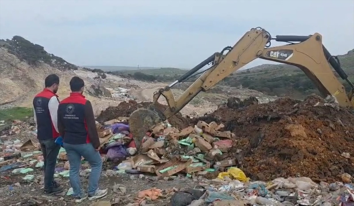 Gökçeada\'da Bozuk Gıdalara Cezalı Mühürleme