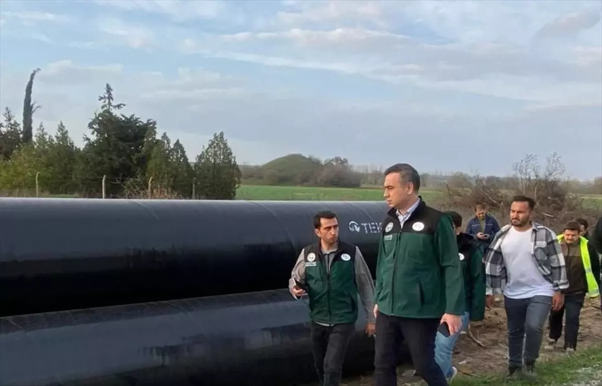 Edirne\'ye Su Verilecek Proje Devam Ediyor