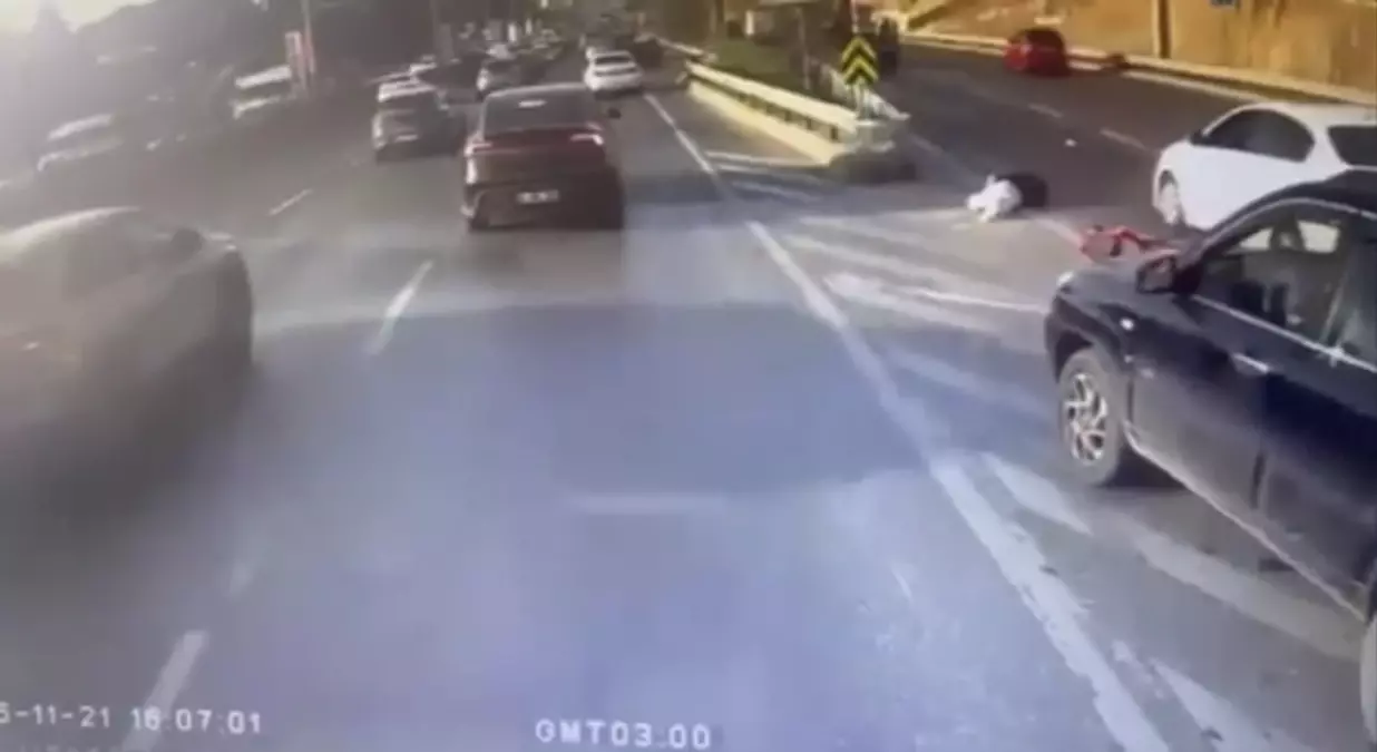 Motosiklet Kazası D-100\'de